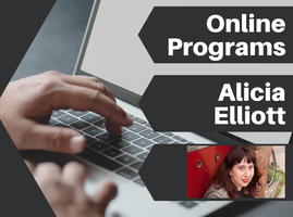 Online Program - Alicia Elliott Author talk