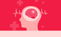 Red Abstract World Stroke Day Your Story (Instagram Post (Square))